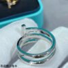 18K T Diamond Square Ring