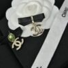 18K CC Bow Earrings