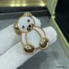 18K Lucky Animals Teddy Bear Clip Brooch
