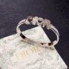 18K CD Crystals Bangle Bracelet