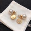 18K CD Pearls Earrings