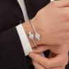 18K BV Serpenti Pave Diamond Bracelet