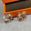 18K Collier De Chien Lock Diamonds H Ring