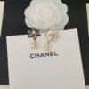 18K CC Camellia Pendant Earrings