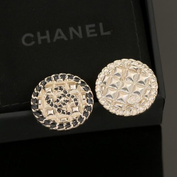 18K CC Strass Earrings