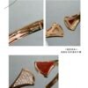 18K BV DIVAS' DREAM Carnelian Bangle Bracelet