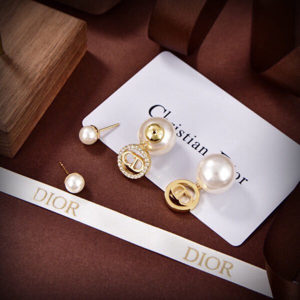 18K CD Tribales Pearl Earrings