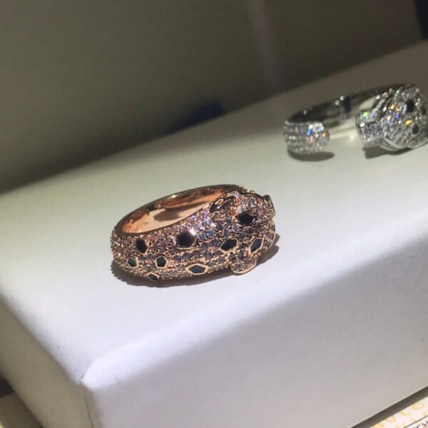 18K Panth¨¨re De Diamond Ring