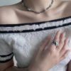 18K CC No.5 Perfume Bottle Pendant Necklace