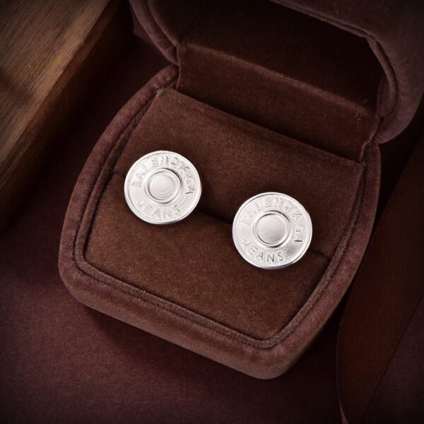 18K BB Cirle Earrings