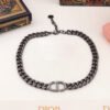 18K CD 30 Montaigne Black Necklace