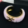 18K CC Pink Open Cuff Bracelet