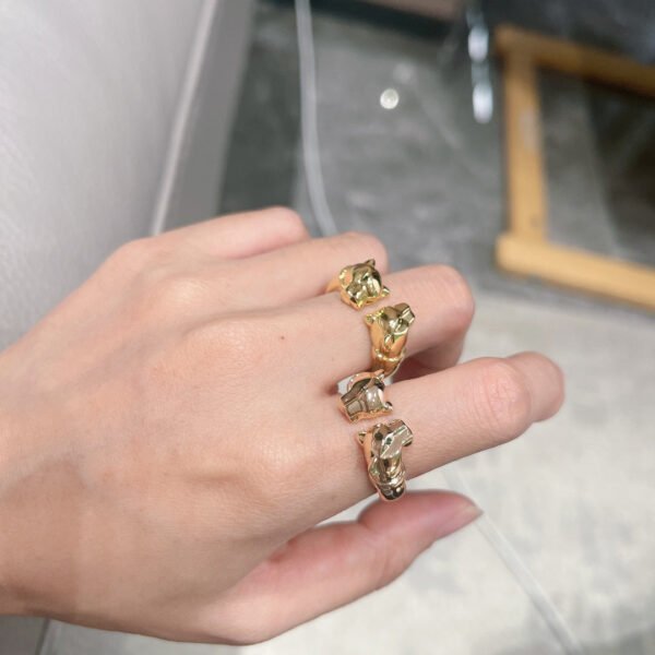 18K Panth¨¨re De Open Ring