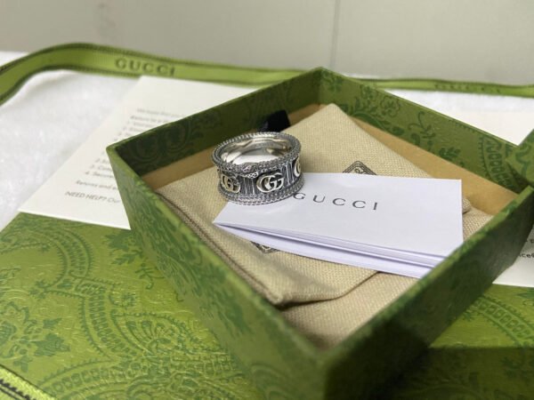 Double G Snake Ring