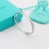 18K T Atlas x Narrow Hinged Bangle Bracelet