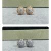 18K Perl¨¦e Diamonds Earrings