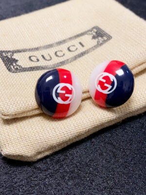 18K Double G Color Earrings