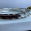 18K White Gold Perl¨¦e Signature Bracelet