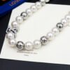 18K Louis Monogram Pearls Necklace