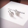 18K BB Hear Lock Earrings