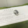 Double G Feline Head Ring