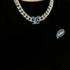 18K Louis Blue Chain Necklace