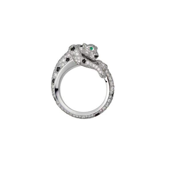 18K Panth¨¨re De Diamond Ring