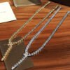 18K BV Serpenti Viper Full Pav¨¦ Diamonds Necklace