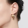 18K CD D-Backstage Earrings