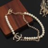 18K CC Pearls Necklace