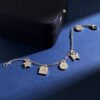 18K Double G Letter Bracelet