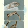 18K Farandole Diamond H Ring