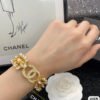 18K CC Crystals Open Cuff Bracelet