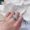 18K Perl¨¦e Diamond Ring