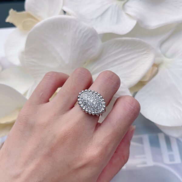 18K Perl¨¦e Diamond Ring