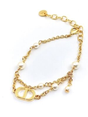 18K CD Pearl Bracelet