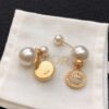 18K CD Pearls Earrings