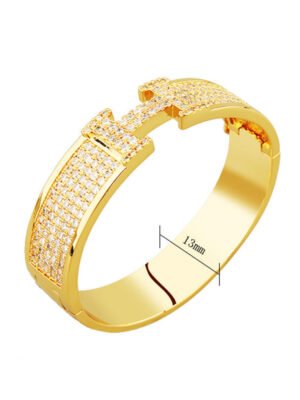 18K Clic H Diamonds Bracelet