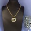 18K Double G Pearl Double G Necklace