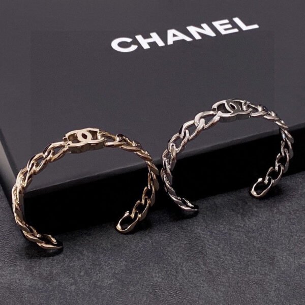 18K CC Open Cuff Bracelet