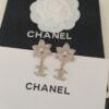 18K CC Camellia Pendant Earrings
