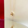 18K Trinity Cushion Necklace