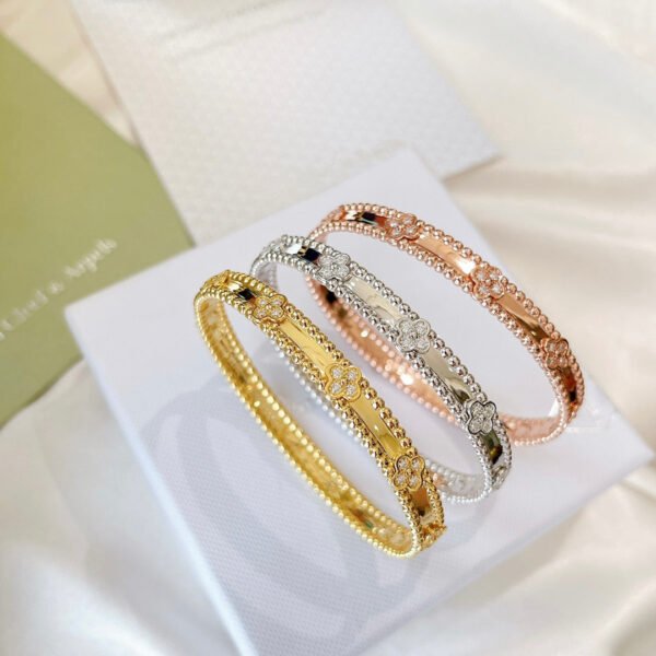 18K Rose Gold Perl¨¦e Sweet Clovers Small Bracelet