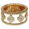 18K Perl¨¦e Clovers Ring