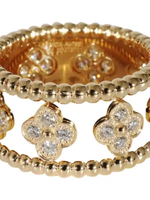 18K Perl¨¦e Clovers Ring