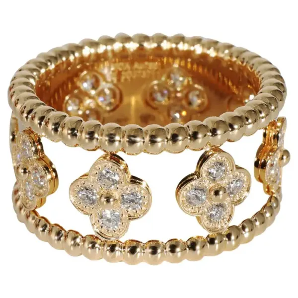 18K Perl¨¦e Clovers Ring