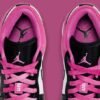 JORDAN 1 LOW x BLACK ACTIVE FUCHSIA