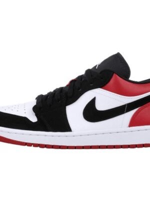 JORDAN 1 LOW x BRED TOE