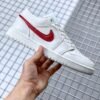 JORDAN 1 LOW x WHITE UNIVERSITY RED