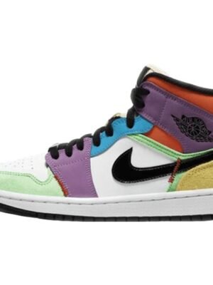 JORDAN 1 MID SE x MULTI-COLOR
